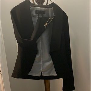 Black and gold blazer